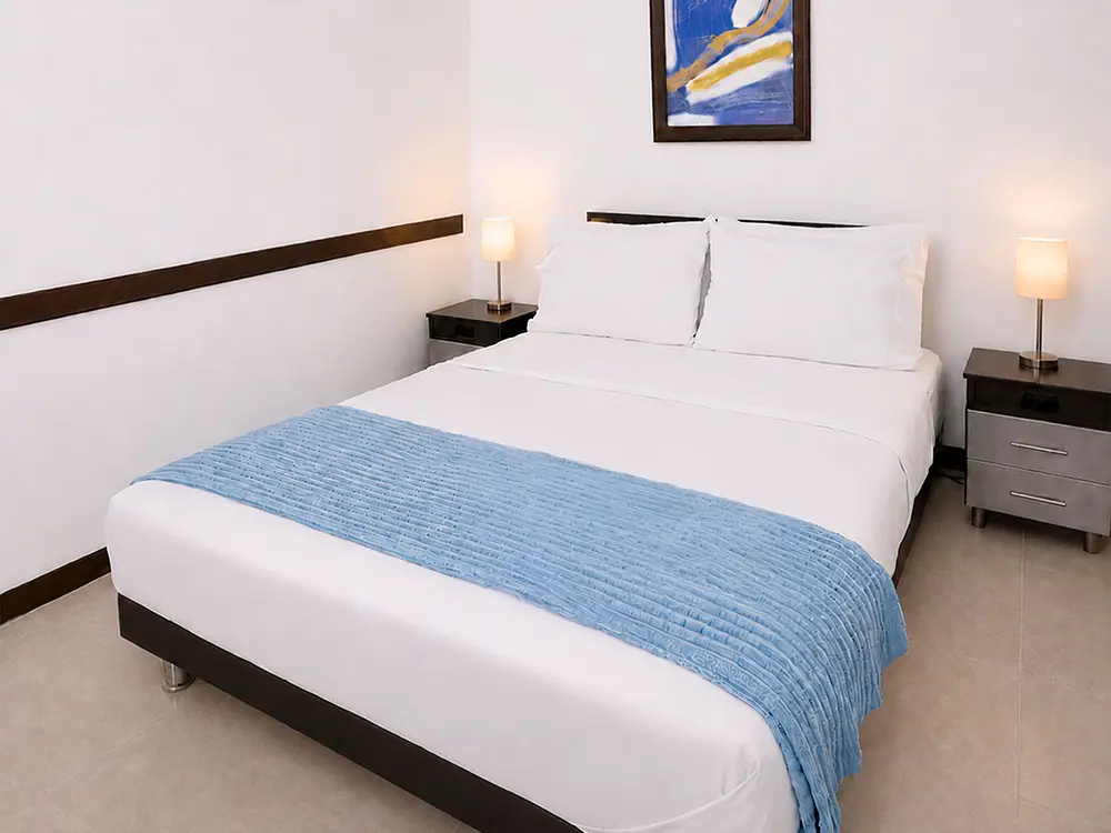 Habitación interior de Hospedaje Camino Real en Quindío Salento